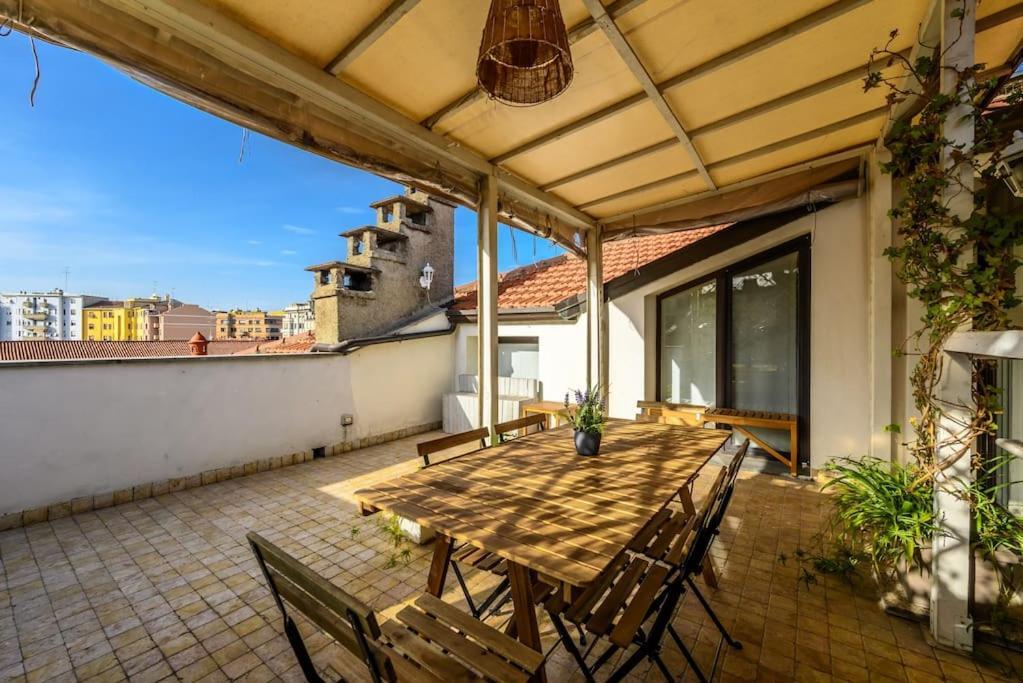 Ferienwohnung Buenos Aires' Nest - 10 Minutes From Duomo With Terrace Mailand Exterior foto